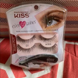 KISS everEZlashes false/fake lashes double pack